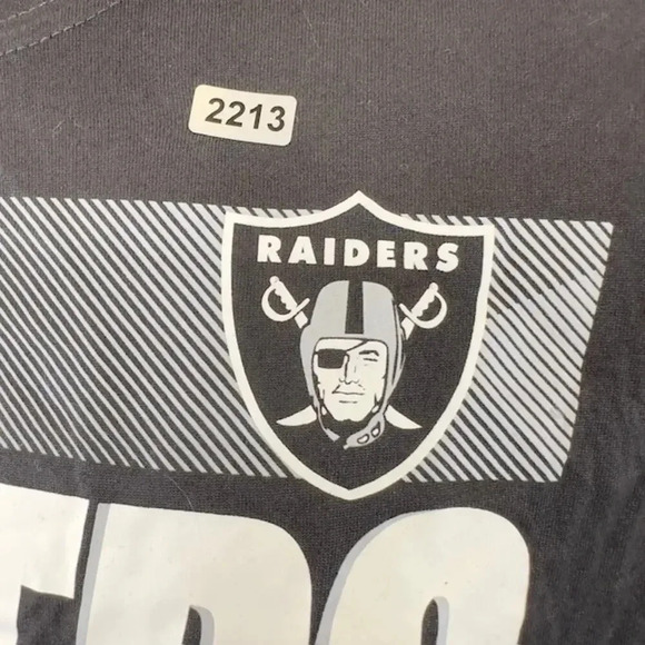 NEW Nike Las Vegas Raiders Sideline Impact Legend Performance Shirt Black Mens M - Picture 3 of 10